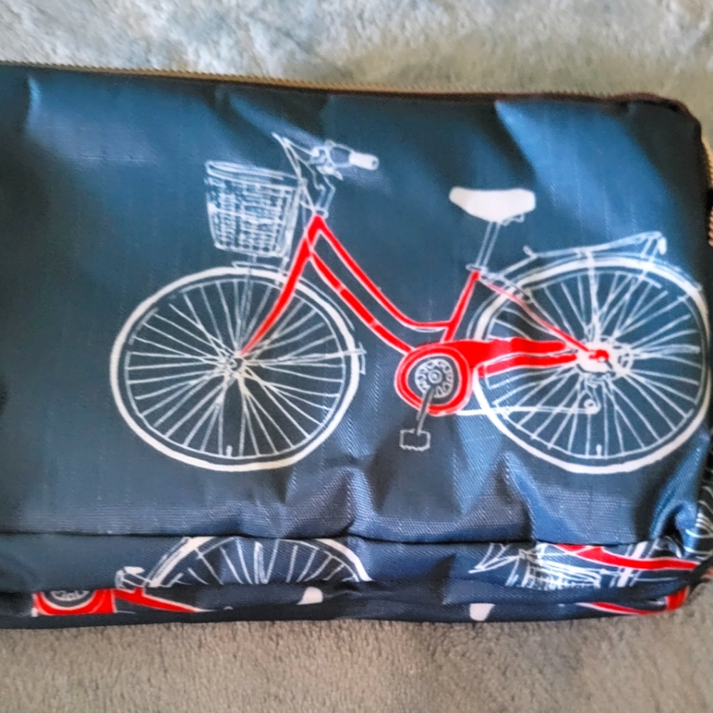 3 Pocket Zip Clutch